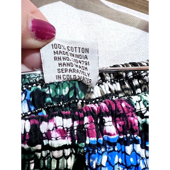 Advance Apparels African Green Blue Off Shoulder Shirred Maxi Dress - Picture 10 of 11